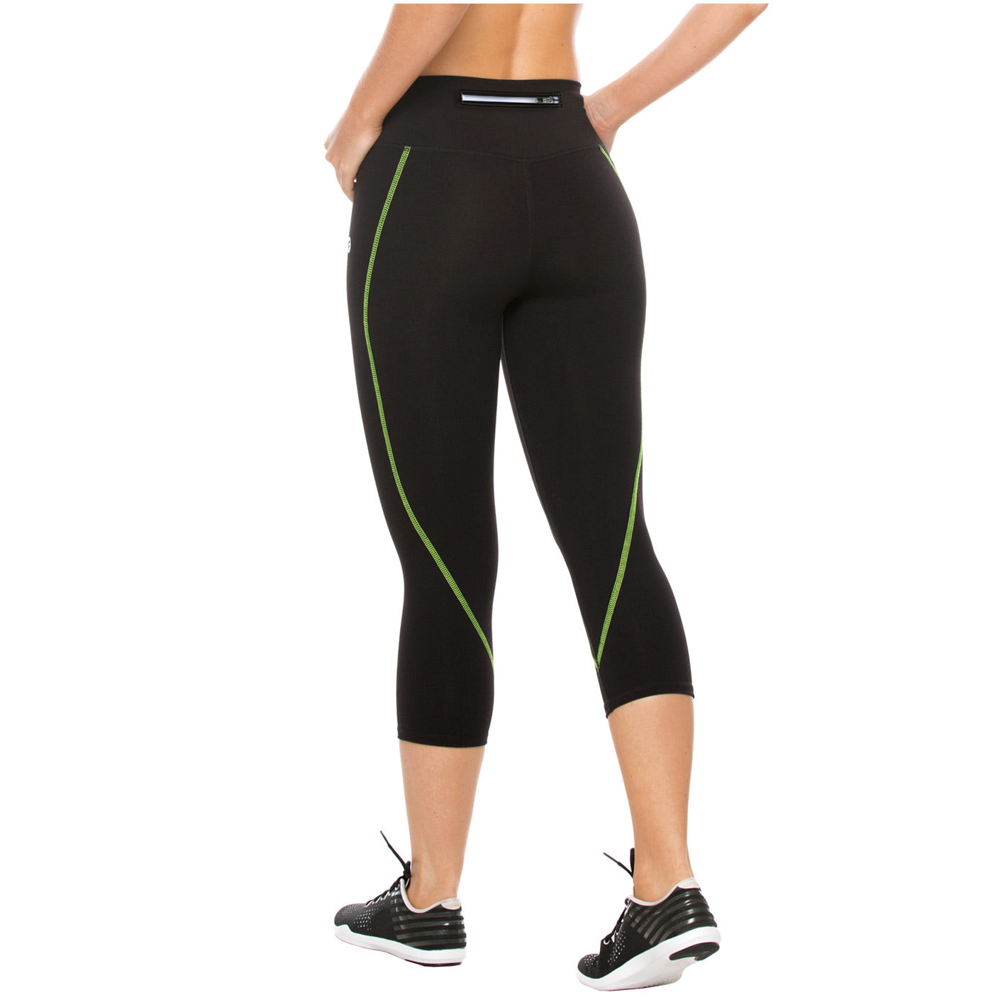 Buy MITAAMI Cropped Leggings for Women 3/4 Length Trousers Elastic Mid  Waisted Casual Cotton Stretchy Pants Ladies Running Gym Fitness Plus Size  8-28 UK Online at desertcartSeychelles