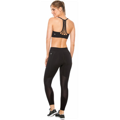 Activewear Womens Mid Rise Workout Slimming Sports Leggings